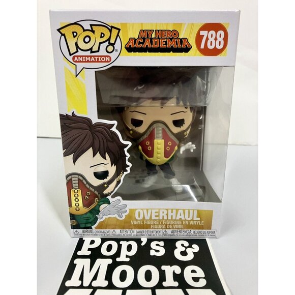 Funko Pop! My Hero Academia: Overhaul 788 Vaulted Figure W/Protector - Picture 2 of 11